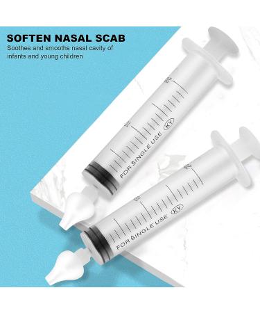 8pcs Nasal Irrigator Syringe | 20ml Portable Pressure Nasal Wash System for Baby Rhinitis | Multifunctional Nose Cleaner and Irrigation Kit - Buy Online on GoSupps.com