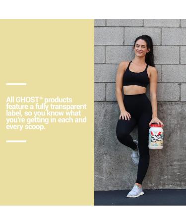 Ghost Whey Protein Powder Marshmallow Cereal Milk 2lb - 25g Protein - Whey Blend for Post Workout Shakes, Smoothies & Baking - Soy & Gluten-Free - Buy Online on GoSupps.com