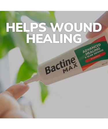 Bactine MAX Advanced Healing & Scar Defense Hydrogel 0.75oz | First Aid Wound Care - Buy Online on GoSupps.com