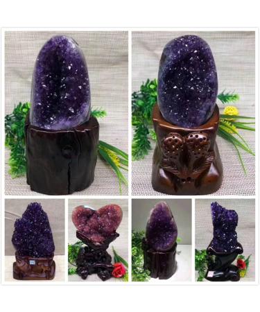 Natural Uruguay Amethyst Clusters Crystal Geode Spiritual Specimen Stone for Crystals Reiki Home Decoration 2.6lbs Gift (Size : 2.6lbs) - Buy Online on GoSupps.com