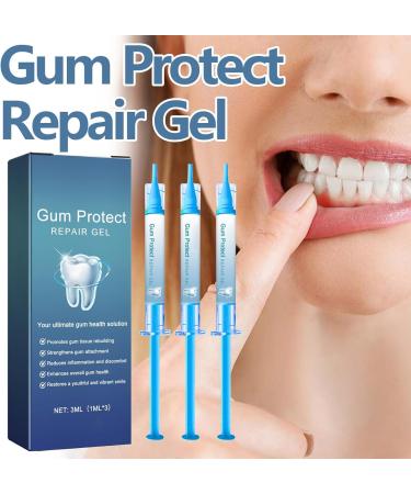 GNAUMORE Gum Repair Gel for recovery and repair gum repair repair gel for gums natural formula 3 pieces - Buy Online on GoSupps.com