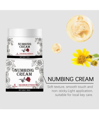 Skin Numbing Cream Numbing Cream For Piercings 50 Grams Moisturizing Body Lotion Red Skin Relief For Hands Shoulders Back Women Daily Use Home Travel And Outdoor Activity - Buy Online on GoSupps.com