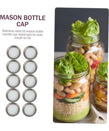 MAGICLULU 40 Pcs Mason Jar Caps Canning Lids Canning Jar Caps Canning Jar Closures Mason Jar Lids Dishwasher-safe Jar Lids Split Type Can Lid Supplies Sealing Cap Bottle Cap Iron - Buy Online on GoSupps.com