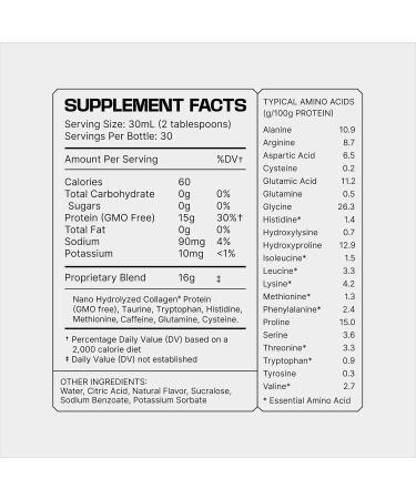 Frog Fuel Power Regular Protein Shot 15g Protein Nano-Hydrolyzed Grass Fed Collagen Post Workout Gluten Free Fat & Sugar Free 22 Amino Acids 0 Carbs Berry 1 oz Packets 24 Pack Power Protein Regular (0mg Caffeine) - Buy Online on GoSupps.com