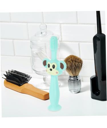 Healvian Silicone Teether Toothbrush | Soft Fur Toddler Training Brush for Teething Relief - Durable & Safe - Buy Online on GoSupps.com