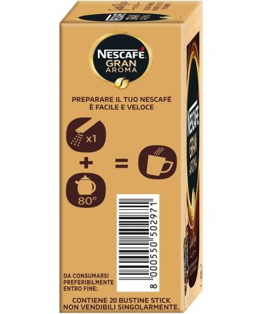 Nesquik Nescaf Gold Soluble Coffee 20 Bags 34 g - Buy Online on GoSupps.com