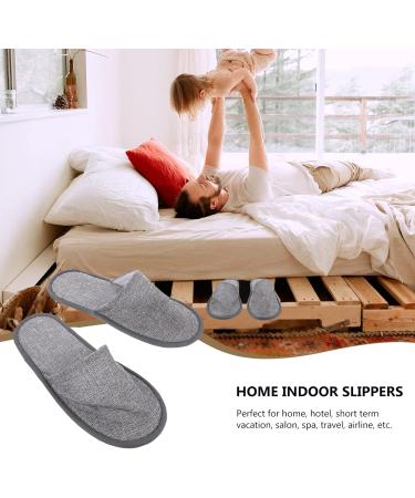 Buy Healvian 20PC Disposable Hotel Slippers - Unisex Guest Slippers for Hotels Spas & Home - Buy Online on GoSupps.com