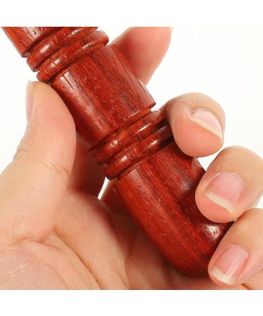 Fomiyes Thai Massage Stick Set | 2-Piece Reflex Zone Wooden Health Tool for Hand Face & Body Massage - Buy Online on GoSupps.com