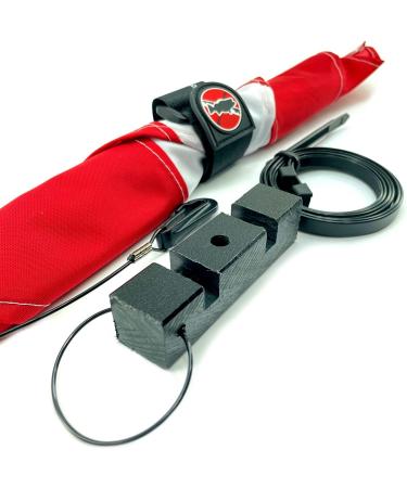 Dive Flag Mounting Kit for Spearfishing, Snorkeling, Scuba Diving - Complete Tools for Buoy and Float Attachment | Ideal for Freediving and Water Sports - Buy Online on GoSupps.com