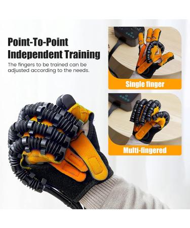 Robotic Gloves for Hemiplegia Rehabilitation Assisted Hand Function Rehabilitation Equipment Automatic/Finger/Mirror Mode Optional Promote Blood Circulation - Buy Online on GoSupps.com
