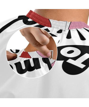 Waterproof Gnome & Cheetah Barber Cape - Unisex Hair Cutting Bib for Men | International Shipping - Buy Online on GoSupps.com