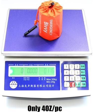 GOGOOD Emergency Sleeping Bags 2 Pack - Lightweight Portable Survival Gear for Camping & Hiking - Keep Warm After Earthquakes & Disasters - Includes Whistles - Buy Online on GoSupps.com