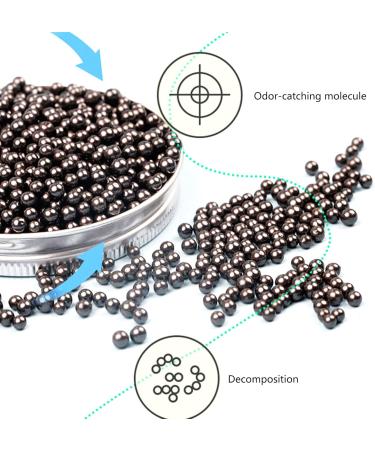 227ml Cat Toilet Odor Remover | Pet Deodorizer Pearls with Activated Carbon | Safe & Effective Odor Removal - Buy Online on GoSupps.com