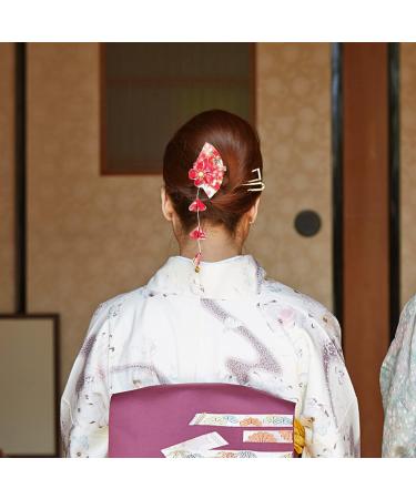 2 Pairs Flower Hair Accessories Cherry Blossom Hair Accessories Decor Hair Ornament Kimono Flower Hair Flower Barrettes Bride Hair Clips Kimono Hair Clip Women Hair Clipsp5 - Buy Online on GoSupps.com