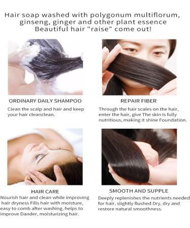 Ginger Shampoo Bar. Ginger Shampoo Soap for Men and Women (2PCS) - Buy Online on GoSupps.com