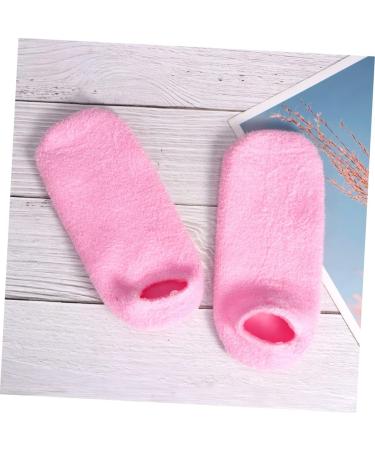 minkissy 1 Pair Moisturizing Socks Skin Softening Socks Rough Heel Socks Dead Skin Socks Heel Repair Socks Moisturizing Heel Socks Heel Anti-Crack Socks Gel Socks Ankle Socks Boots Spa 21.5X8.5cm - Buy Online on GoSupps.com