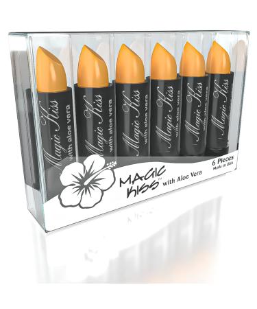 Magic Kiss Lipstick Set Aloe Vera Color Changing Orange MADE IN USA