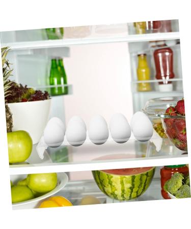 Parliky Refrigerator Fridge Eggs Egg Organizer Egg Container Egg Holder Dispenser Acrylic Devil Egg Plate - Buy Online on GoSupps.com