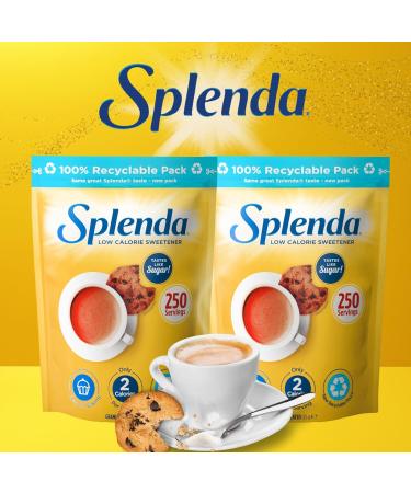 Sweetener Multipack with Splenda Granulated Low Calorie Sweetener 125g Pack of 2 - Buy Online on GoSupps.com