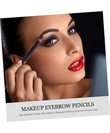 DOITOOL 24 Pcs Pencil Sharpener Eyebrow Pencil Eyebrow Pen Makeup Sharpener Women Makeup Accessories 1 count (Pack of 1) Blackx3pcs - Buy Online on GoSupps.com