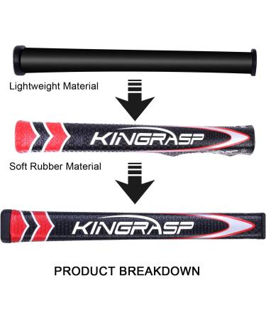 Wujiang Golf Putter Grip - Soft Polyurethane Pistol Shape Anti-Slip Pattern - Blue, Size 1.0 - Buy Online on GoSupps.com