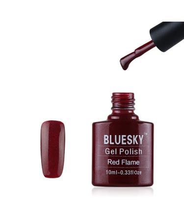 BLUESKY RED FLAME UV/LED Gel Nail Polish 10 ml