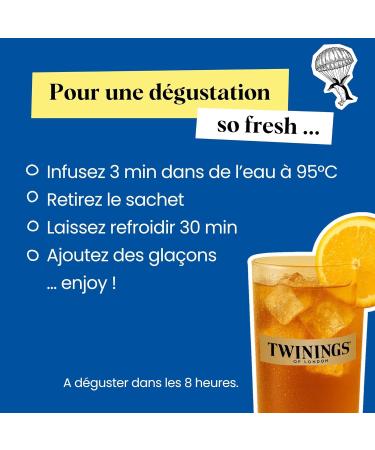 Twinings - Assortiment D couverte Intense et Acidul - Th Noir Lady Grey - Aromatis la Bergamote et aux Agrumes avec corces d'Agrumes - 40 Sachets (Lot de 2) - Buy Online on GoSupps.com