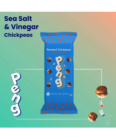 Peng Roasted Chickpeas Snack (6 x 30g) - Plant-Based High Protein Savoury Snack - Buy Online on GoSupps.com