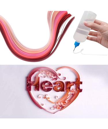 6 Pcs 4oz Precision Tip Glue Bottles with Mini Funnel - Perfect for Alcohol Ink & Acrylic Painting - Buy Online on GoSupps.com