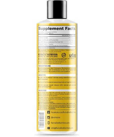 NutraOne Carnicuts Xtreme L-Carnitine Liquid Supplement - Stimulant Free Pineapple Flavor | 31 Servings - International Shipping Available - Buy Online on GoSupps.com