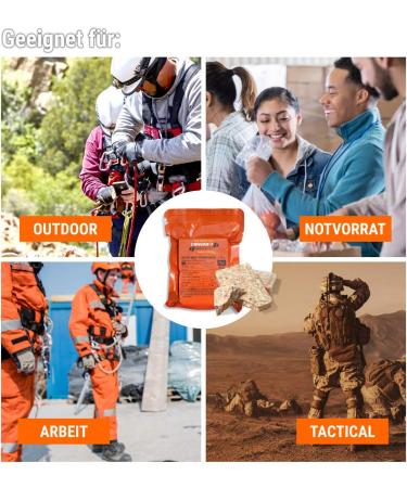 Convar-7 High Energy Bar - Multi Vitamin for Emergencies Outdoor Activities & Crisis Prevention - 125g Compact Packaging - Buy Online on GoSupps.com