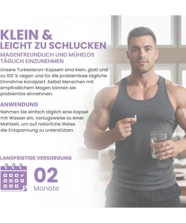  ALZURO LABS Alzuro Labs Turkesteron 10 000 mg | 20:1 Extract (500 mg) | 60 Vegan Softgels | High Strength | Lab Tested - Buy Online on GoSupps.com