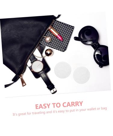 FRCOLOR 3pcs Round Cotton Makeup Remover Pads - Disposable Facial Wipes for Eyelash & Makeup Cleaning - Pure White Cotton Pads - Buy Online on GoSupps.com