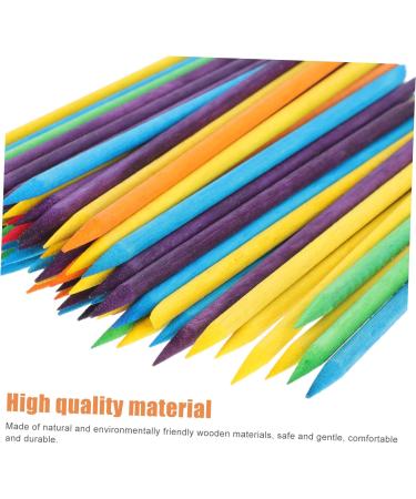 Beaupretty Nail Orange Stick Manicure Rod Nail Cuticle Multipurpose Tool Nail Polish Remover Cuticle Pusher Wooden Orange Wood Cuticle Sticks Wooden Nail Pusher Birch Cleaning Stick Wood - Buy Online on GoSupps.com