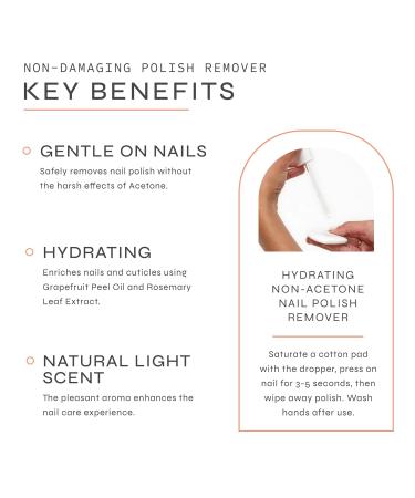 Buy Dr. Dana Non-Acetone Nail Polish Remover - Hydrating Non-Toxic Formula for Healthy Nails - International Shipping Available - Buy Online on GoSupps.com