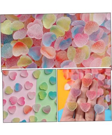 FAVOMOTO Fake Candies Bulk 50pcs Simulation Gummies Candies Candy Models Earrings Hairpin Resin Simulated Soft Candy - Buy Online on GoSupps.com