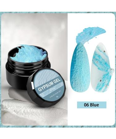 3D Nail Gel 15 ml soft texture plaster effect moldable design gel easy to use | Creative nail accessories for beginners family home use salon DIY design - Buy Online on GoSupps.com