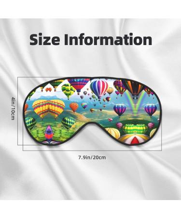 Shop Hot Air Balloons Eye Mask - Soft Adjustable Comfort for Men & Women | International Shipping Available - Buy Online on GoSupps.com