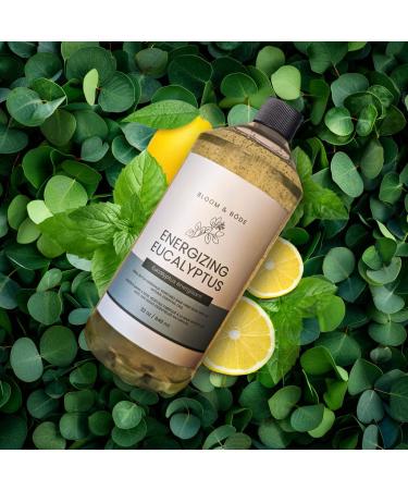 Liquid Hand Soap Refill | Energizing Eucalyptus Scent | Essential Oils | 32oz | International Shipping - Buy Online on GoSupps.com