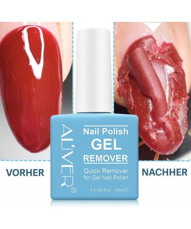  P-Beauty Cosmetic Accessories P-Beauty Acetone-Free Nail Polish Remover | Professional 3-Minute Nail Polish Remover | Remover for Gel Shellac and UV Polish | Nail Polish Remover | Fast Removal - Buy Online on GoSupps.com
