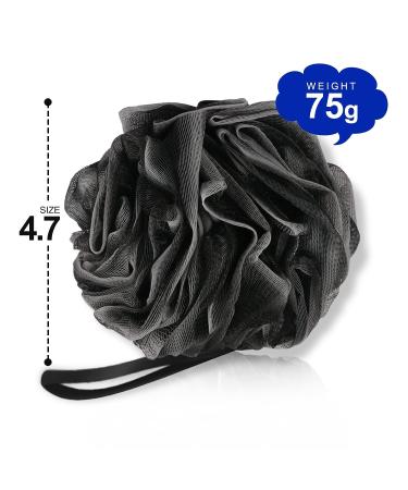 Exfoliating Mesh Bath Sponge 75g - Gentle Shower Sponge for Smooth Skin - Buy Online on GoSupps.com