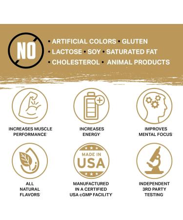 Organic Ambrosia Kinetic Mushroom Enhanced Preworkout for Energy - Blue Raspberry - Buy Online on GoSupps.com