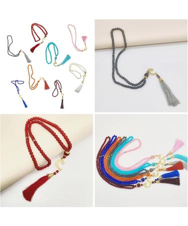 Southjieling Exquisite 6mm Tasbih Rosary Bracelet - Ideal for Hajj Daily Prayers Handmade Easter Gift Jerusalem Violet - Buy Online on GoSupps.com