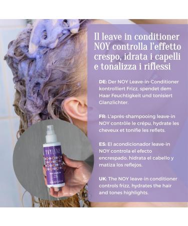  YVYLINE After-Yellow Toner for Blonde and White Hair Counteracts Yellow Tones Anti-Yellowing Hair Balm Professional Hair Conditioner Silky and Luminous Effect Made in Italy 150 ml - Buy Online on GoSupps.com