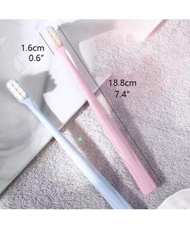 Zumaha Ultra-Like Toothbrush Set - 8 Micro-Nano Brushes for Adults Pregnancy & Juniors | 20 000 Bristles for Ultimate Clean - Buy Online on GoSupps.com