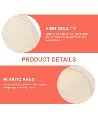 FOMIYES Exfoliating Loofah Sponge & Facial Cleansing Pad - Spa Quality Makeup Remover | Soft Cotton Puff for Face & Body - Buy Online on GoSupps.com