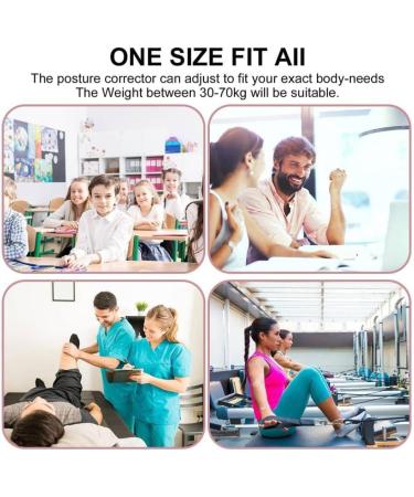 Posture Corrector for Men & Women | Adjustable Back Support Lightweight Relieves Slouching & Text Neck - Buy Online on GoSupps.com