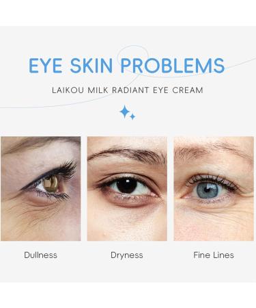 dPois 1Pc 15g Revitalizing Eye Cream for Women Girls Hydrating Nourishing Lightweight Formula Under Eye Brightening Dark Circles Blue One Size One Size Blue - Buy Online on GoSupps.com