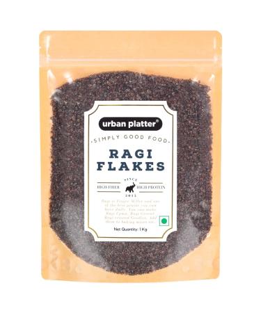 Finger Millet Flakes (Ragi Poha Nachani) , 1 KG (35.27 OZ)