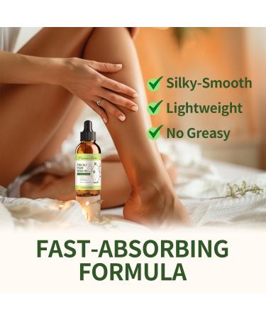 Organic Prickly Pear Seed Oil - Natural Cactus Oil for Face Hands & Nails | 4 fl oz Moisturizer & Dermaplaning Oil - Buy Online on GoSupps.com